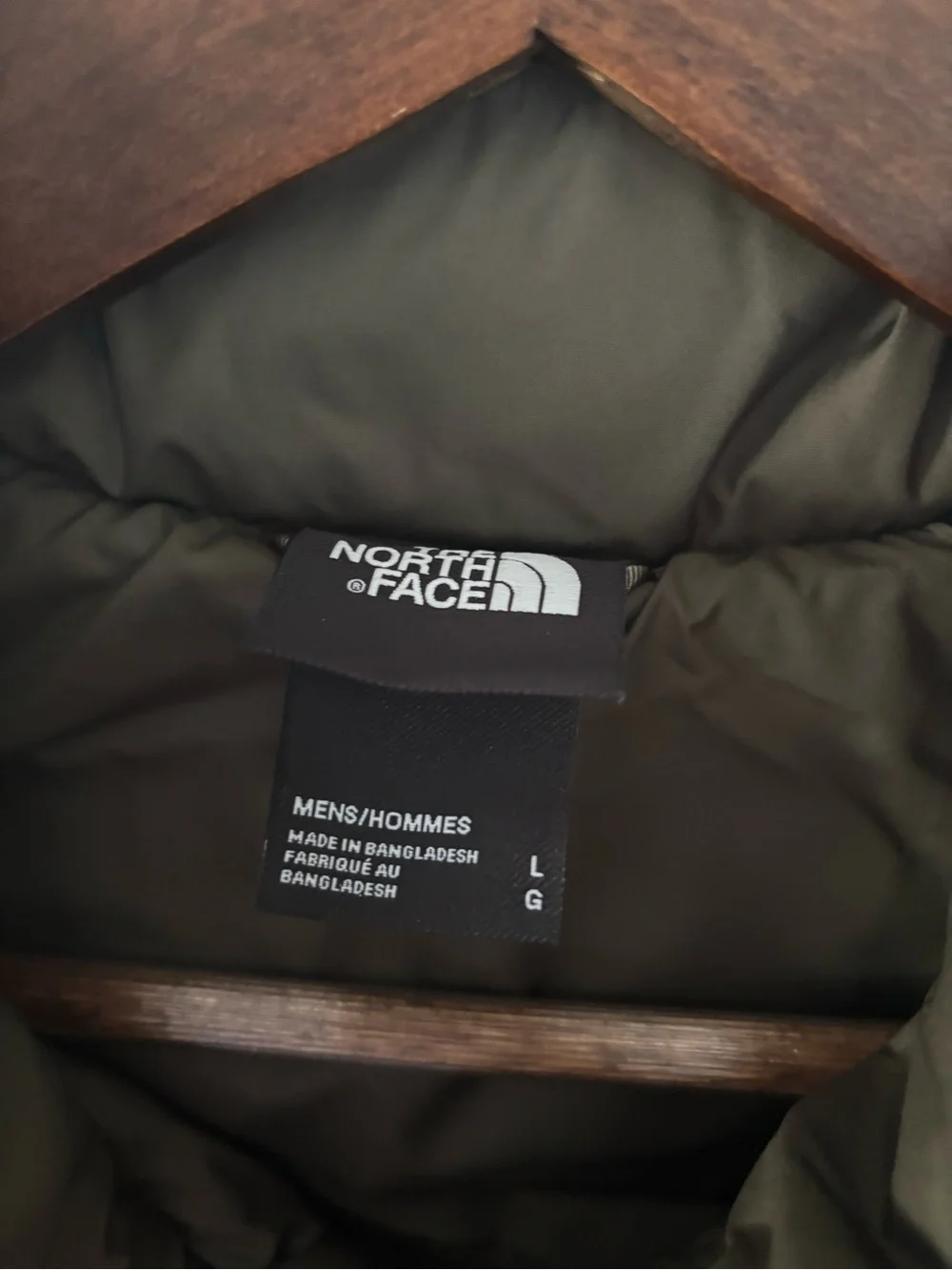 The North Face Men's Green Puffer Vest